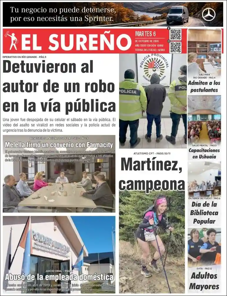 Estudios Max | LA RIOJA HOY - Tapa del diario El Sureño